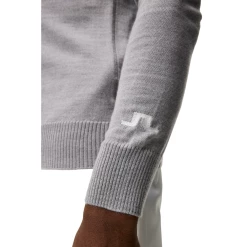 J.Lindeberg Kian 2.0 Tour Merino 1/2 Zip Golf Sweater GMKW06357 -Mid Layers Store Sale GMKW06357 9363 007 Web 150dpi PhotoRoom