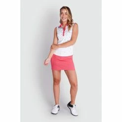 Green Lamb Ladies Enid Sleeveless Golf Polo Shirt SG21866 -Mid Layers Store Sale Green Lamb Ladies Enid Sleeveless Golf Polo SG21866 226