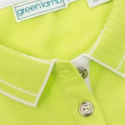 Green Lamb Ladies Kailynne Club Golf Polo Shirt SG22916 -Mid Layers Store Sale Green Lamb Ladies Kailynne Club Golf Polo Shirt SG 15