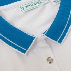 Green Lamb Ladies Kailynne Club Golf Polo Shirt SG22916 -Mid Layers Store Sale Green Lamb Ladies Kailynne Club Golf Polo Shirt SG 6