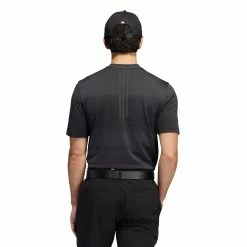 Adidas Statement Seamless Primeknit Golf Polo Shirt H61758 -Mid Layers Store Sale H61758 5 APPAREL OnModel BackView white