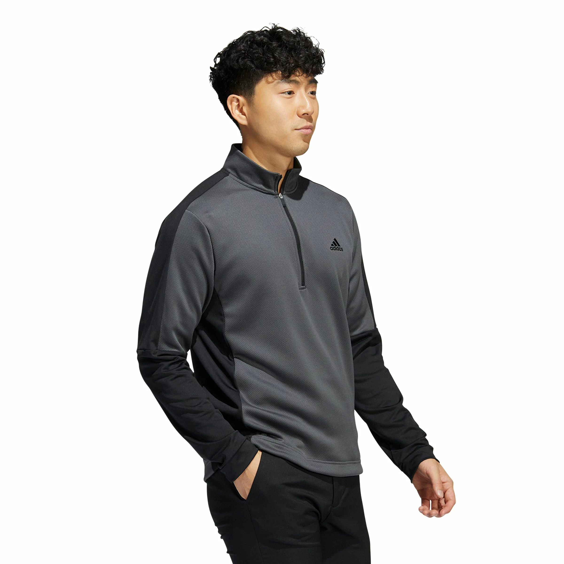 Adidas Colour Block 1/4 Zip Golf Pullover HC5573 2 Adidas Colour Block 1/4 Zip Golf Pullover HC5573 - Image 2