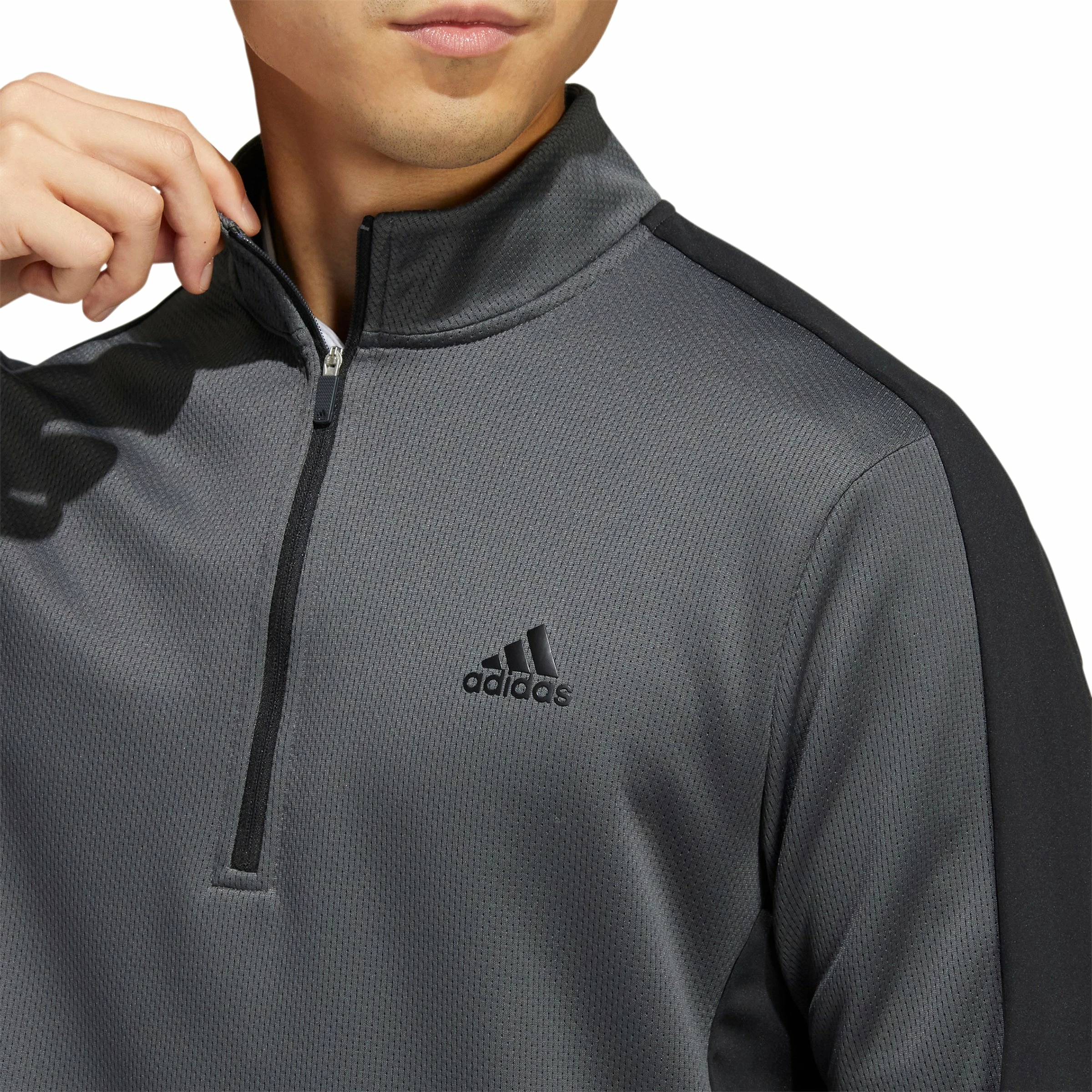 Adidas Colour Block 1/4 Zip Golf Pullover HC5573 3 Adidas Colour Block 1/4 Zip Golf Pullover HC5573 - Image 3