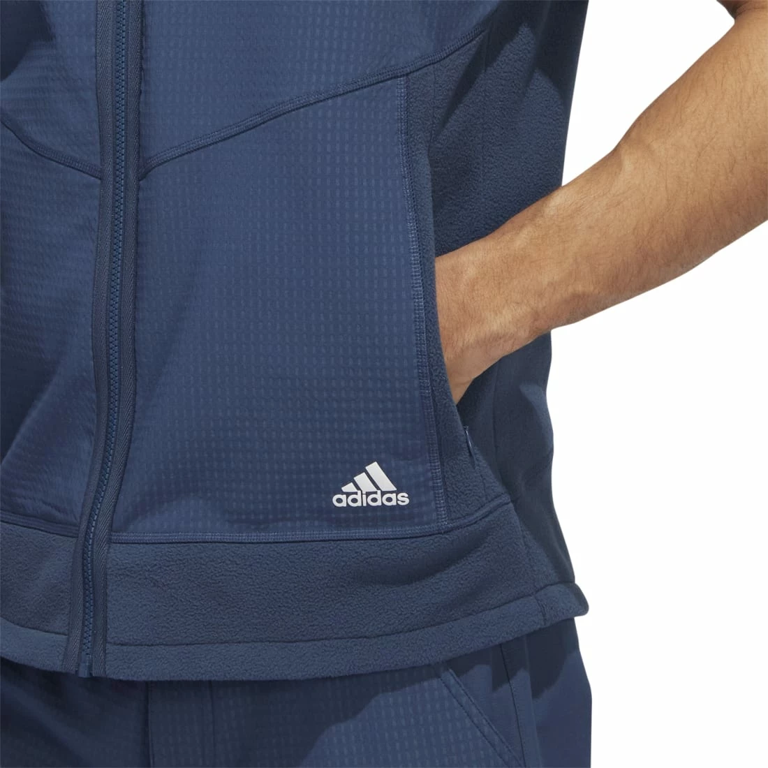 Adidas Hooded Full Zip Golf Vest HF6565 5 Adidas Hooded Full Zip Golf Vest HF6565 - Image 5