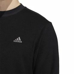 Adidas Core Crew Neck Golf Pullover HN4551 8 Adidas Core Crew Neck Golf Pullover HN4551 -Mid Layers Store Sale HN4551 7 APPAREL OnModel DetailView1 white