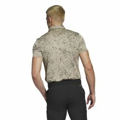 Adidas Jacquard Golf Polo Shirt HS1118 6 Adidas Jacquard Golf Polo Shirt HS1118 -Mid Layers Store Sale HS1118 5 APPAREL OnModel BackView white