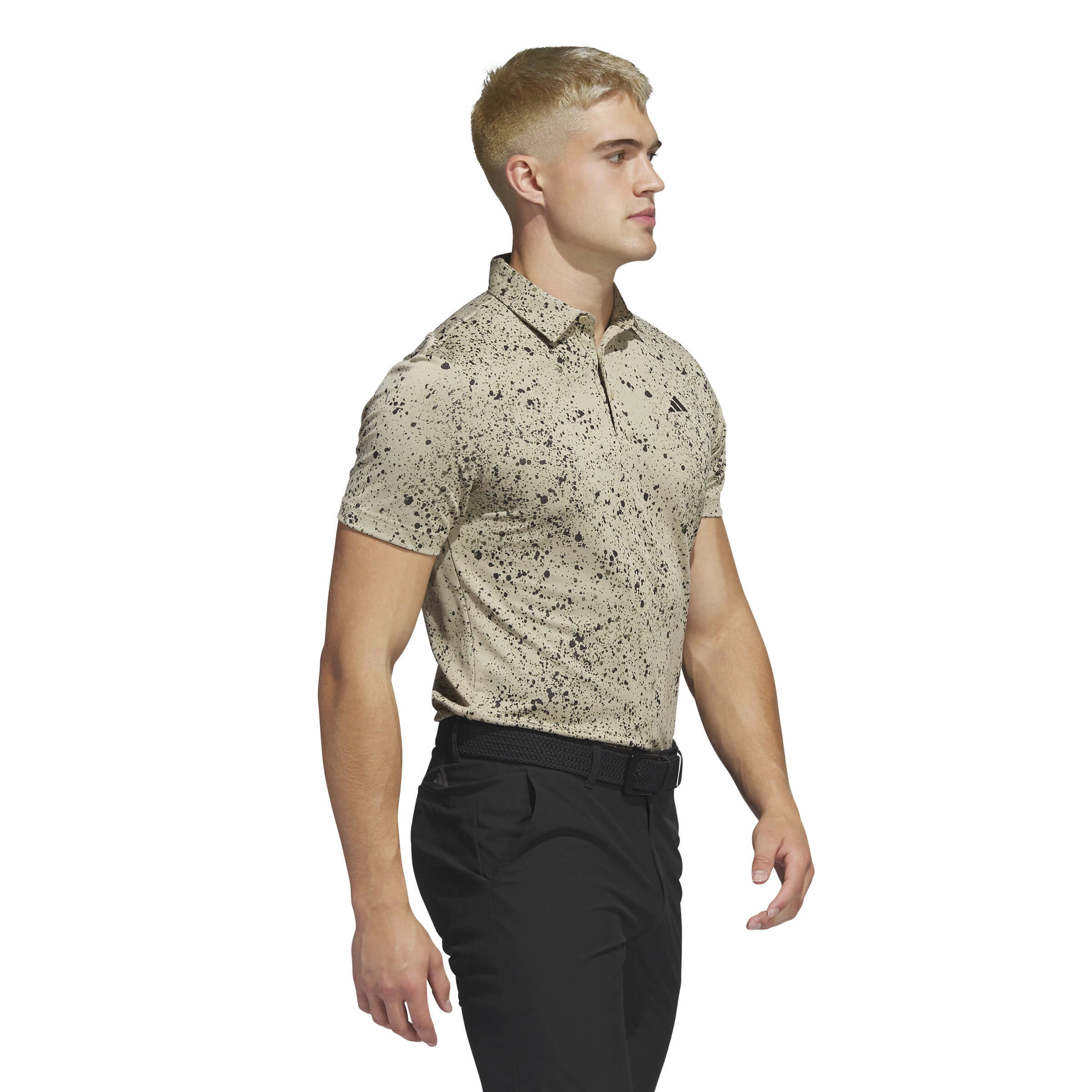 Adidas Jacquard Golf Polo Shirt HS1118 2 Adidas Jacquard Golf Polo Shirt HS1118 - Image 2