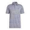 Adidas 2-Colour Stripe Golf Polo Shirt HS7579