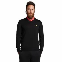 Lyle & Scott V-Neck Golf Pullover KN1040G