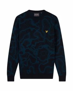 Lyle & Scott Contour Golf Pullover KN1764G -Mid Layers Store Sale KN1764GS W776 5