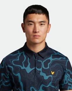 Lyle & Scott Contour Golf Polo Shirt SP1763G -Mid Layers Store Sale Lyle Scott Contour Golf Polo Shirt SP1763G 0