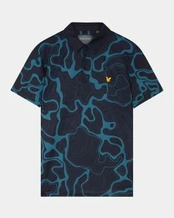 Lyle & Scott Contour Golf Polo Shirt SP1763G -Mid Layers Store Sale Lyle Scott Contour Golf Polo Shirt SP1763G 13
