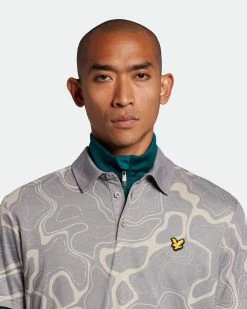 Lyle & Scott Contour Golf Polo Shirt SP1763G -Mid Layers Store Sale Lyle Scott Contour Golf Polo Shirt SP1763G 6
