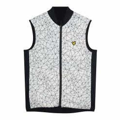 Lyle & Scott Hyper Reversible Golf Gilet JK1661G -Mid Layers Store Sale Lyle Scott Hyper Reversible Golf Gilet JK 2