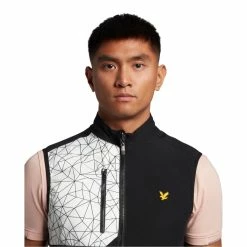 Lyle & Scott Hyper Reversible Golf Gilet JK1661G -Mid Layers Store Sale Lyle Scott Hyper Reversible Golf Gilet JK 5