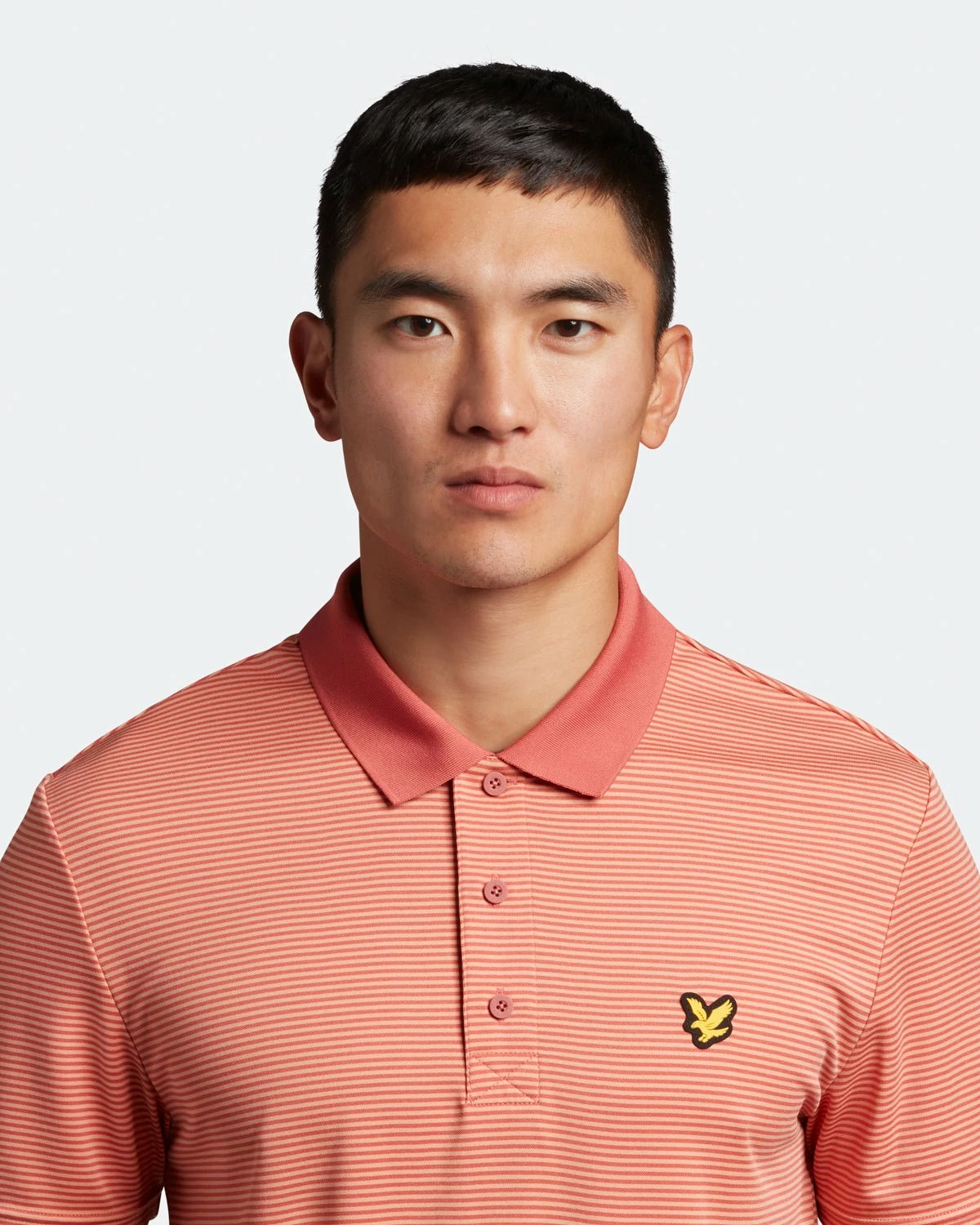 Lyle & Scott Microstripe Golf Polo Shirt SP1464GC 3 Lyle & Scott Microstripe Golf Polo Shirt SP1464GC - Image 3