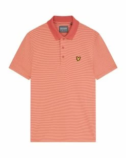 Lyle & Scott Microstripe Golf Polo Shirt SP1464GC 7 Lyle & Scott Microstripe Golf Polo Shirt SP1464GC -Mid Layers Store Sale Lyle Scott Microstripe Golf Polo Shirt SP1464GC 3
