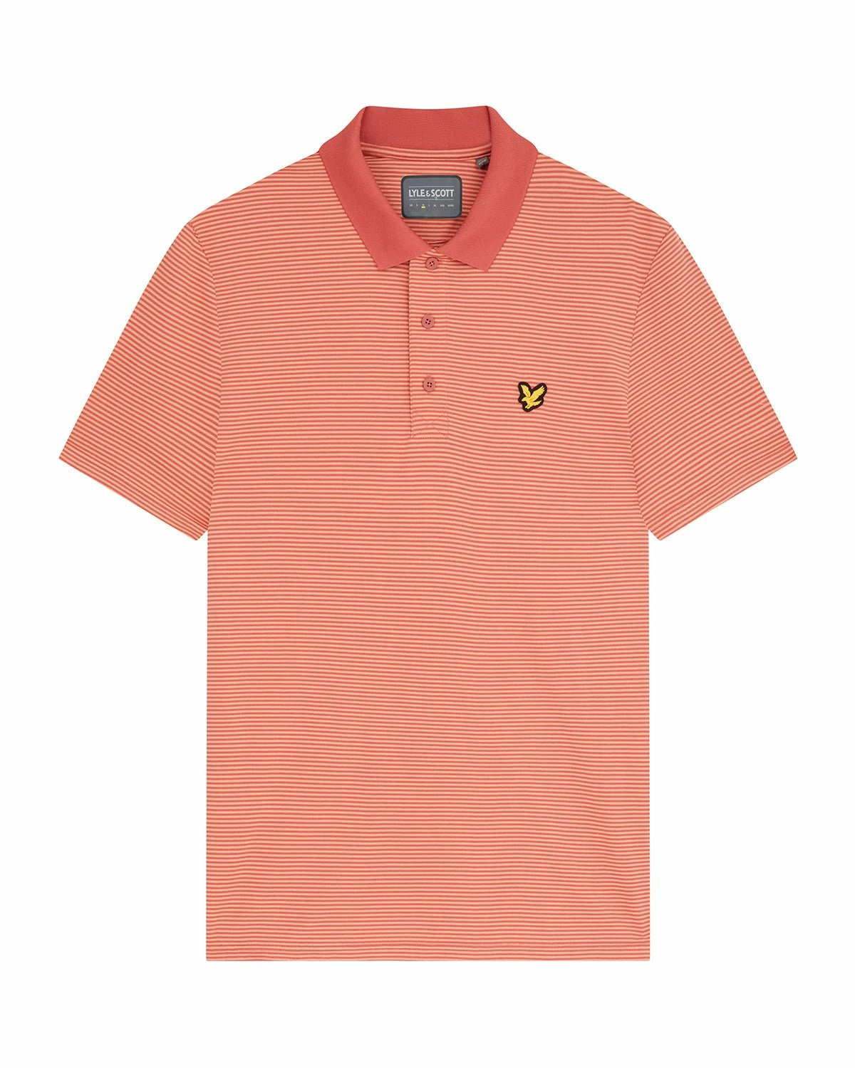 Lyle & Scott Microstripe Golf Polo Shirt SP1464GC 4 Lyle & Scott Microstripe Golf Polo Shirt SP1464GC - Image 4
