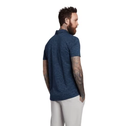 Lyle & Scott Seafoam Jacquard Golf Polo Shirt SP1863G -Mid Layers Store Sale Lyle Scott Seafoam Jacquard Golf Polo Shirt SP1863G 2