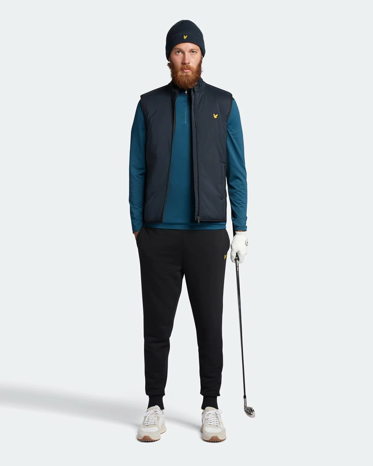 Lyle & Scott Stretch Golf Mid Layer ML1660G 3 Lyle & Scott Stretch Golf Mid Layer ML1660G - Image 3