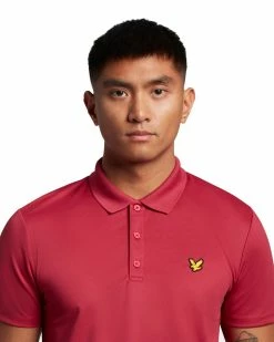 Lyle & Scott Tech Golf Polo Shirt SP1664G -Mid Layers Store Sale Lyle Scott Tech Golf Polo Shirt SP 3