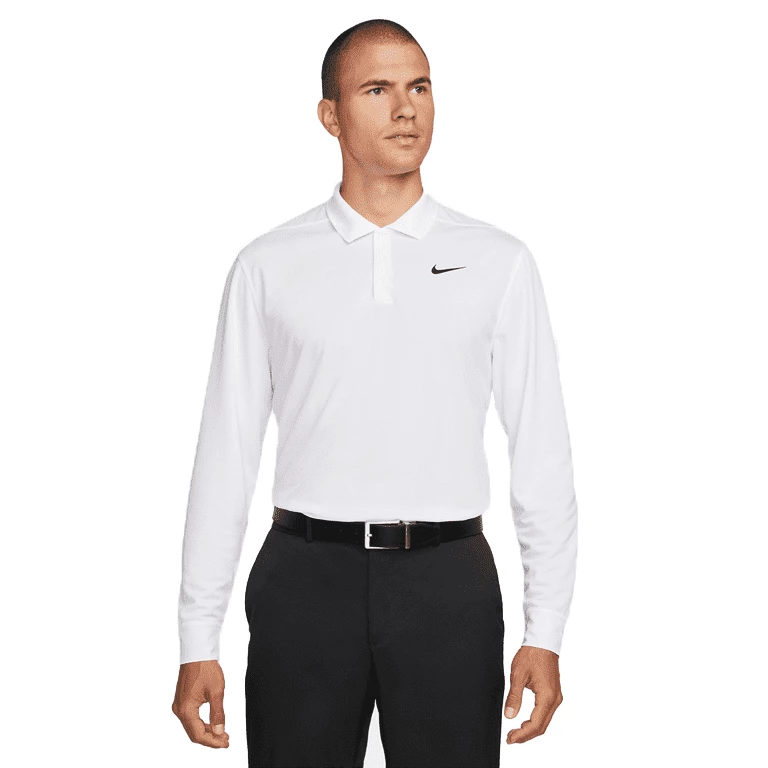 Nike Dri-Fit Victory Solid LS Golf Polo Shirt DN2344