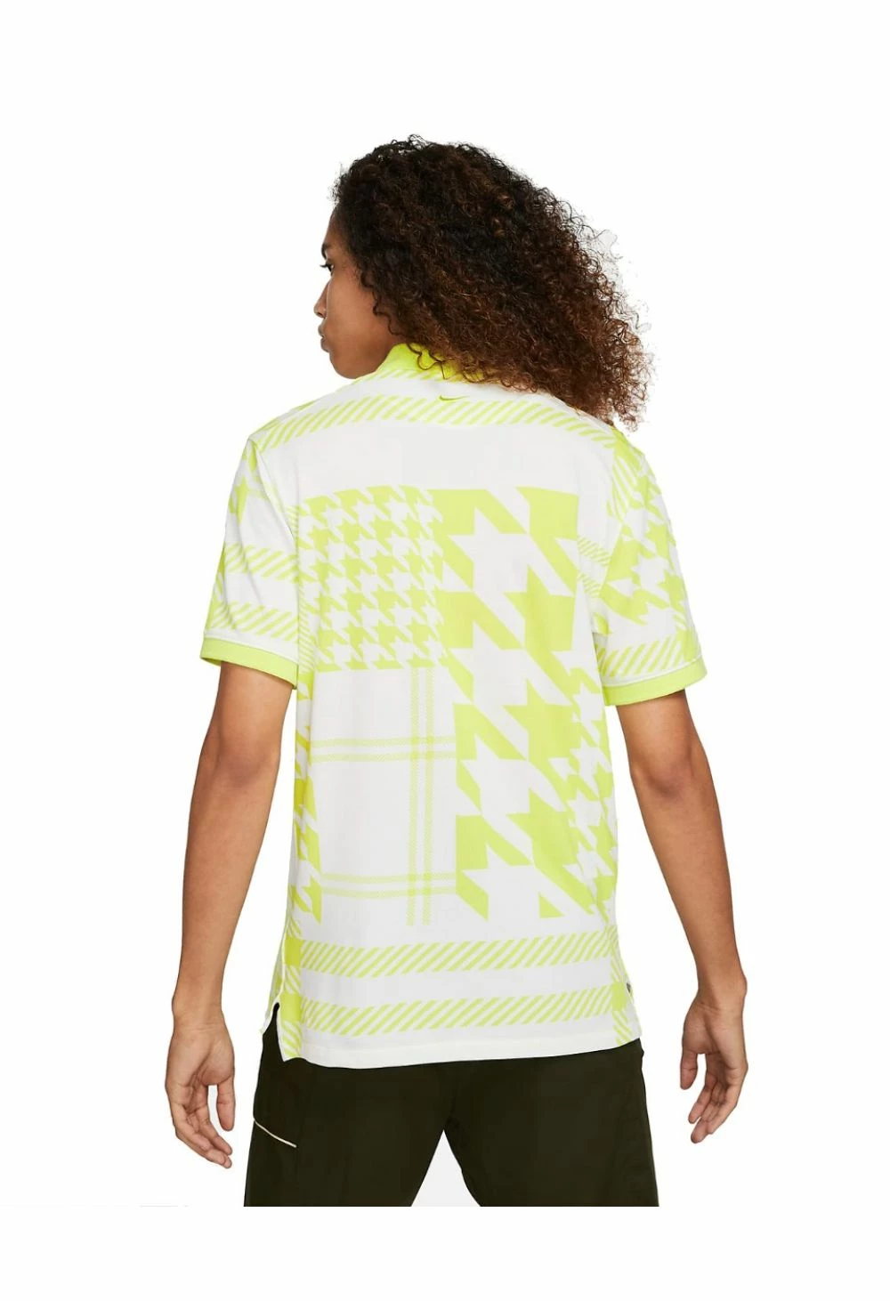 Nike The Plaid Mesh Golf Polo DA2841 2 Nike The Plaid Mesh Golf Polo DA2841 - Image 2