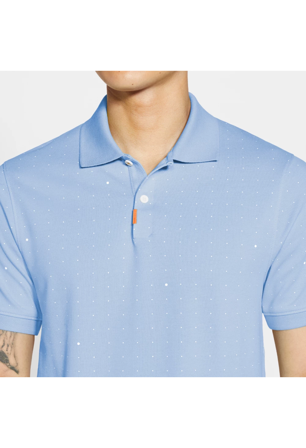 Nike The Space Dot Polo Golf Shirt CU9359 2 Nike The Space Dot Polo Golf Shirt CU9359 - Image 2