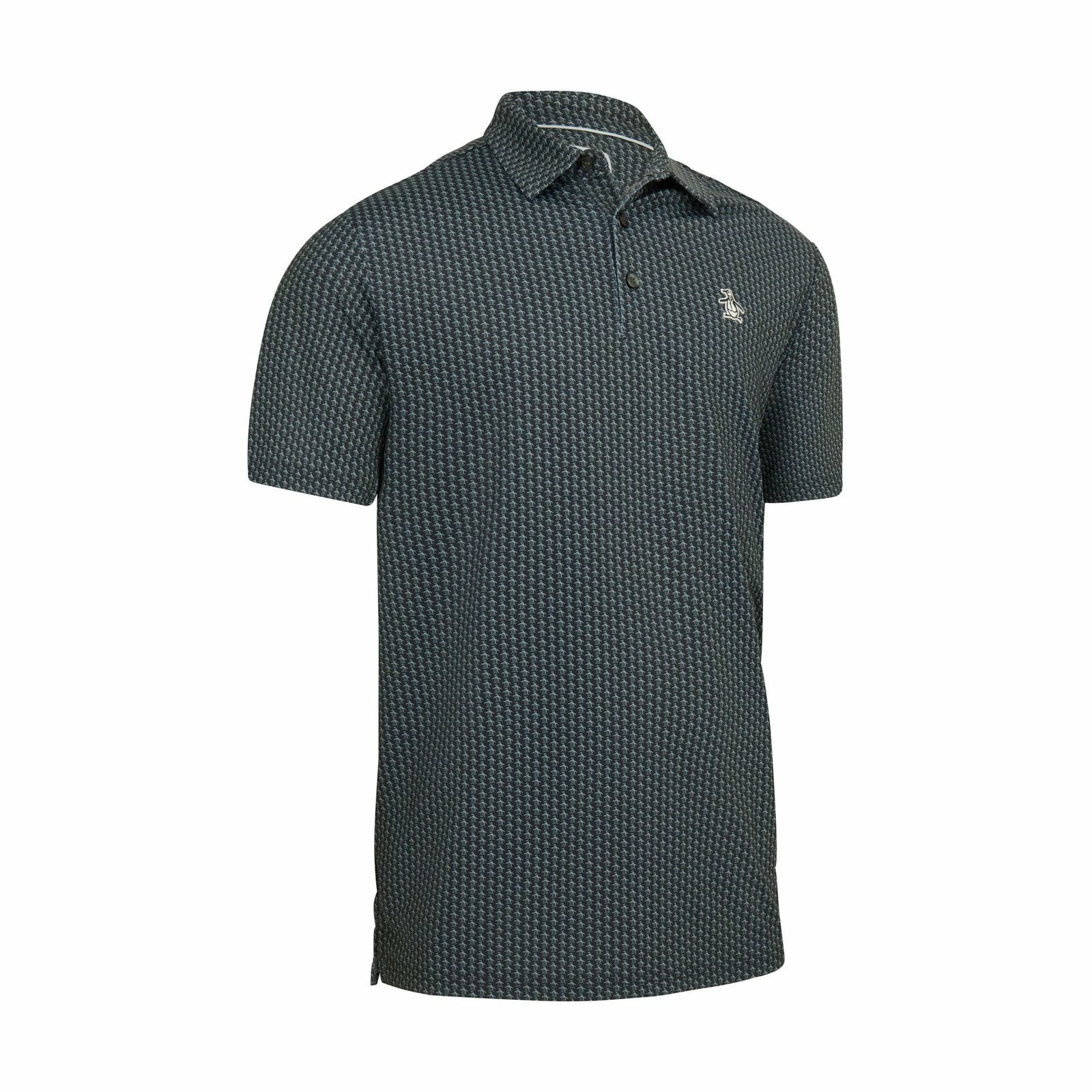 Original Penguin All-Over Pete Printed Golf Polo Shirt OGKSC026 1 Original Penguin All-Over Pete Printed Golf Polo Shirt OGKSC026