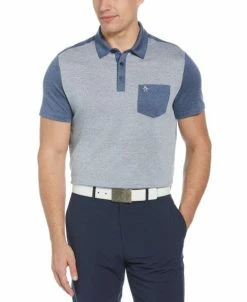 Original Penguin Colour Block Golf Polo Shirt OGKSC0B4 -Mid Layers Store Sale Original Penguin Colour Block Golf Polo Shirt OGKSC 8