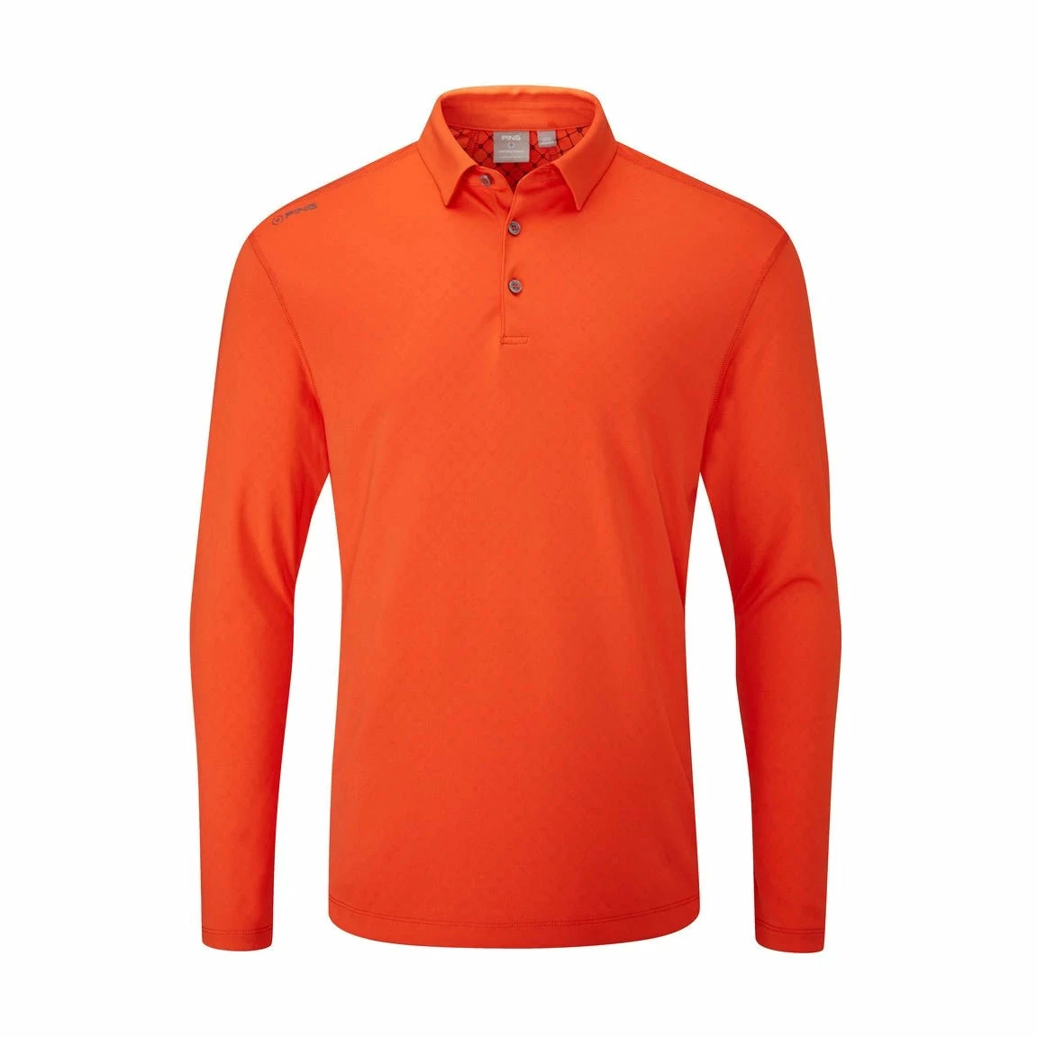 Ping Elemental Long Sleeve Golf Polo Shirt P03503 1 Ping Elemental Long Sleeve Golf Polo Shirt P03503