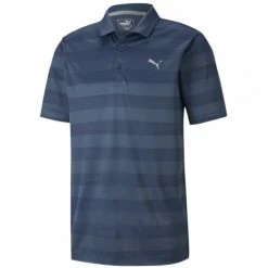 Puma Alterknit Stripe Golf Polo Shirt 597123