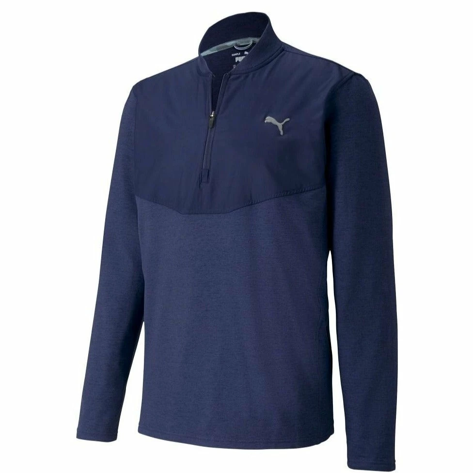 Puma Cloudspun Golf 1/4-Zip Pullover 597588 1 Puma Cloudspun Golf 1/4-Zip Pullover 597588