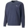 Puma Cloudspun Heather Crew Neck Golf Sweater 537467