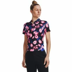 Under Armour Ladies Zinger Blur Golf Shirt 1373638 -Mid Layers Store Sale Under Armour Ladies Zinger Blur Golf Shirt 1373638 0