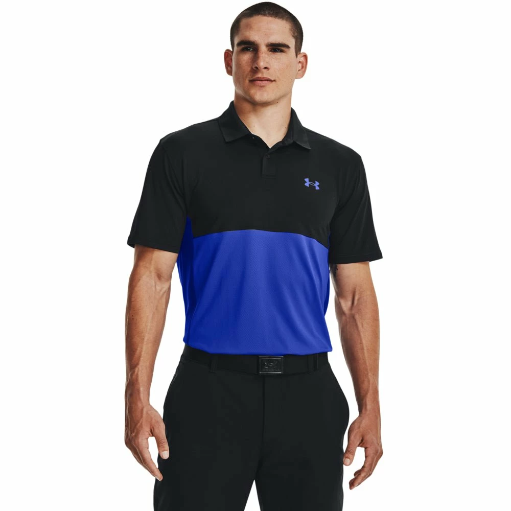 Under Armour Performance Blocked Golf Polo Shirt 1370109 4 Under Armour Performance Blocked Golf Polo Shirt 1370109 - Image 4
