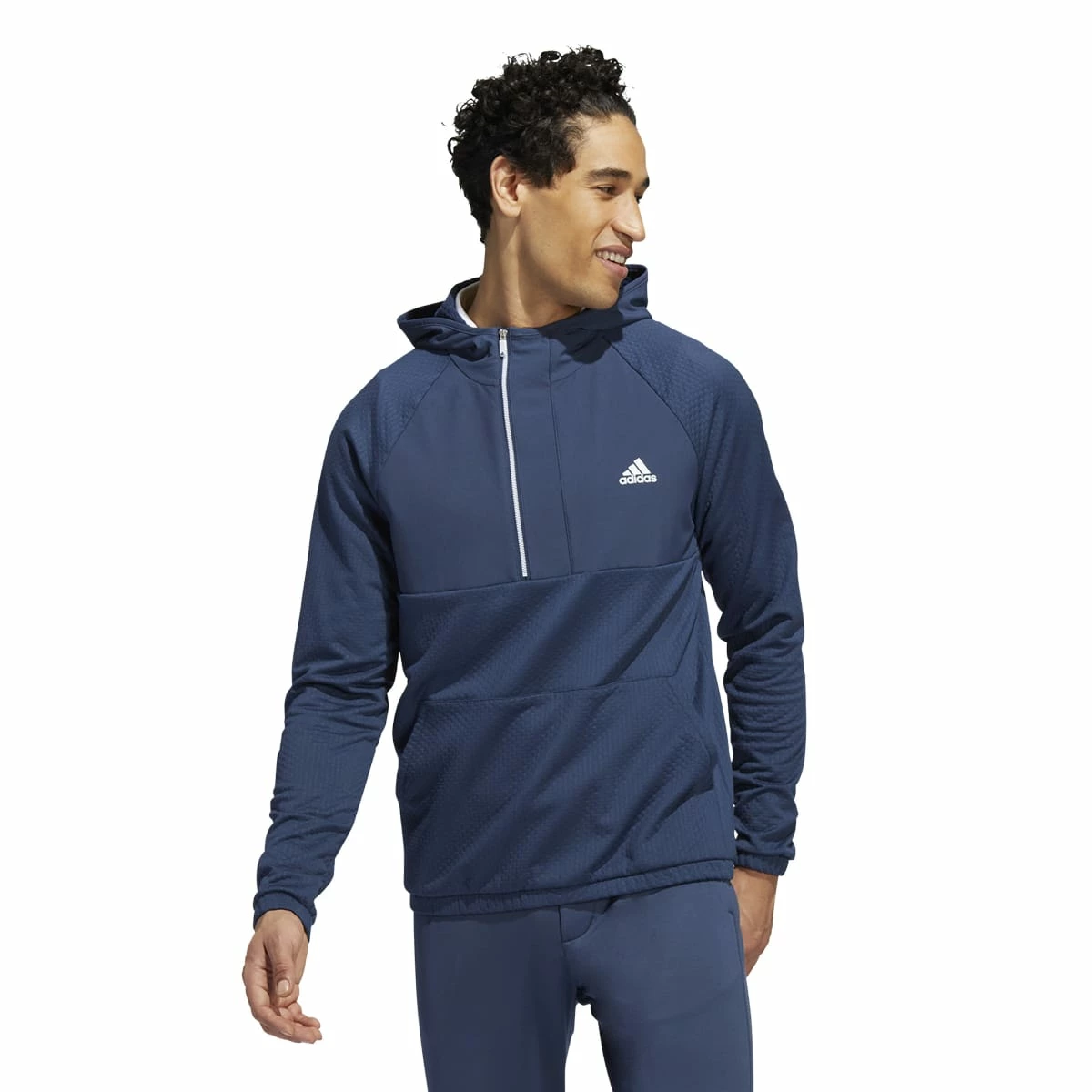 Adidas Anorak Quarter Zip Golf Fleece HM8284 2 Adidas Anorak Quarter Zip Golf Fleece HM8284 - Image 2