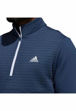 Adidas COLD.RDY 1/4-Zip Golf Pullover GR3090 -Mid Layers Store Sale adidas COLD RDY Zip Golf Pullover GR3090 83