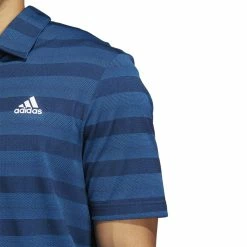 Adidas 2-Colour Stripe Golf Polo Shirt HI5179 -Mid Layers Store Sale adidas Colour Stripe Golf Polo Shirt HI 12