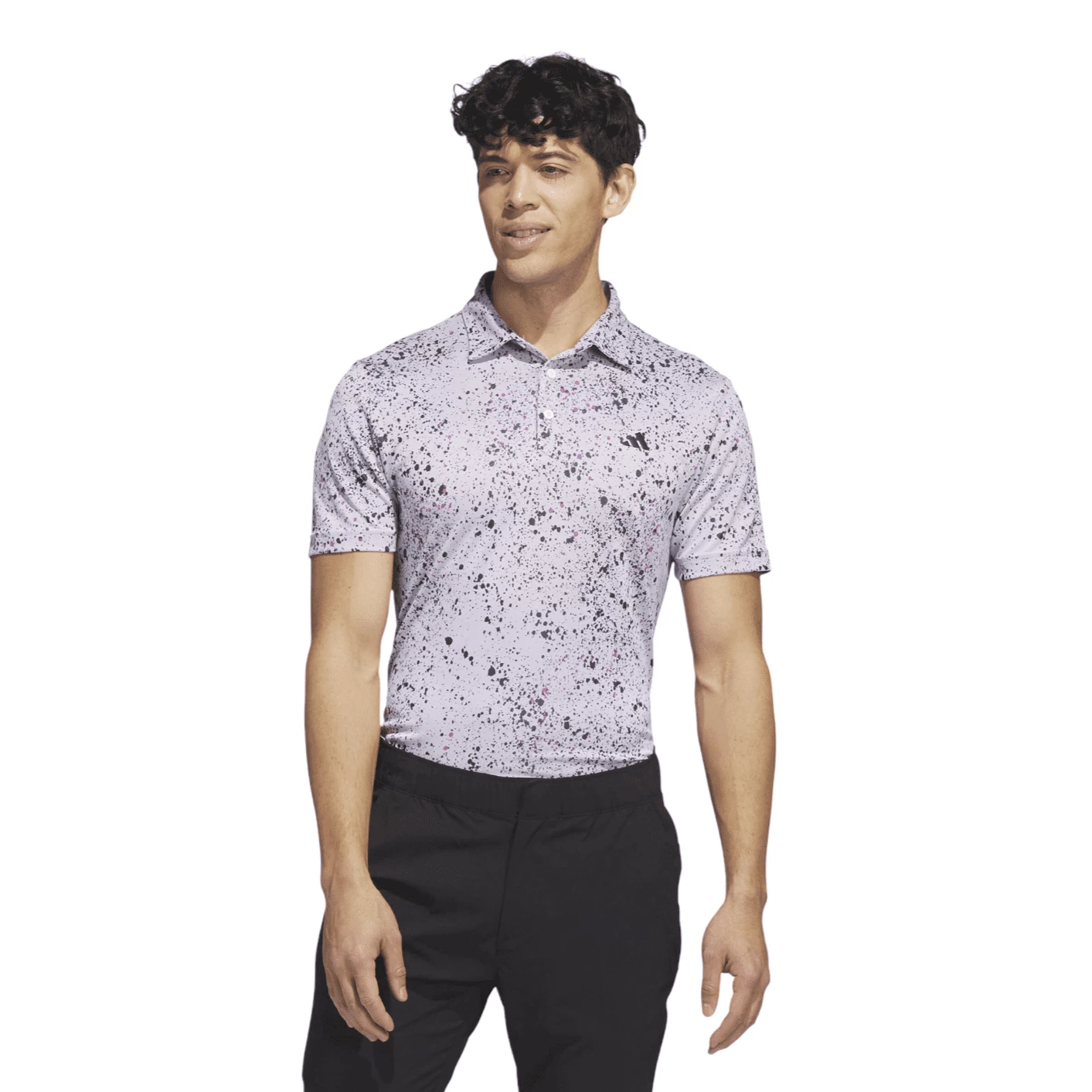 Adidas Jacquard Golf Polo Shirt HS7610 2 Adidas Jacquard Golf Polo Shirt HS7610 - Image 2