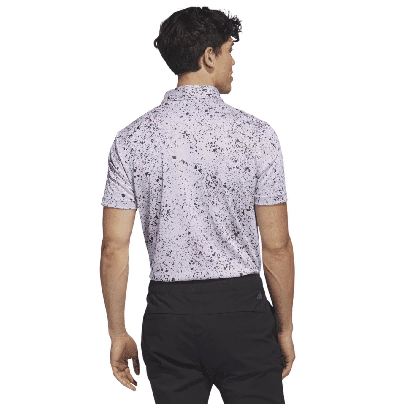 Adidas Jacquard Golf Polo Shirt HS7610 3 Adidas Jacquard Golf Polo Shirt HS7610 - Image 3