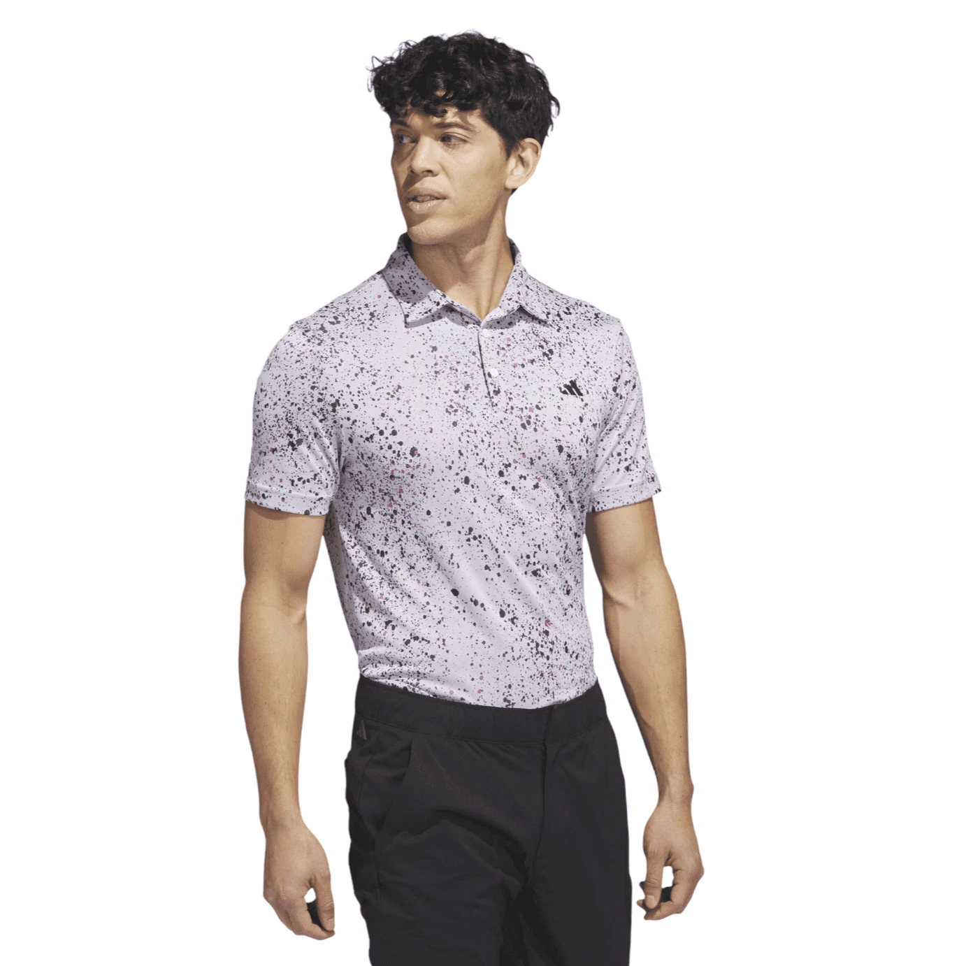 Adidas Jacquard Golf Polo Shirt HS7610 4 Adidas Jacquard Golf Polo Shirt HS7610 - Image 4
