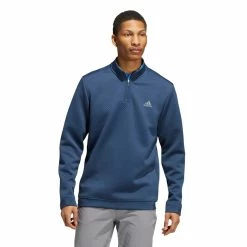 Adidas DWR 1/4 Zip Pullover GR3105 -Mid Layers Store Sale adidas Mens DWR Zip Pullover GR3105 103