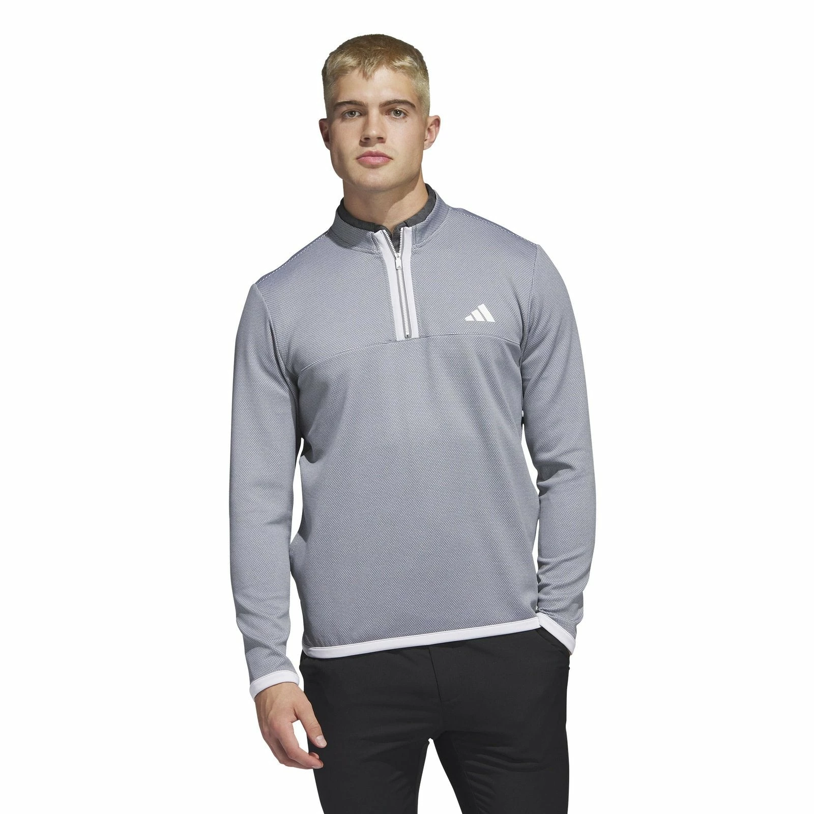 Adidas Microdot 1/4 Zip Golf Mid Layer IA4763 2 Adidas Microdot 1/4 Zip Golf Mid Layer IA4763 - Image 2