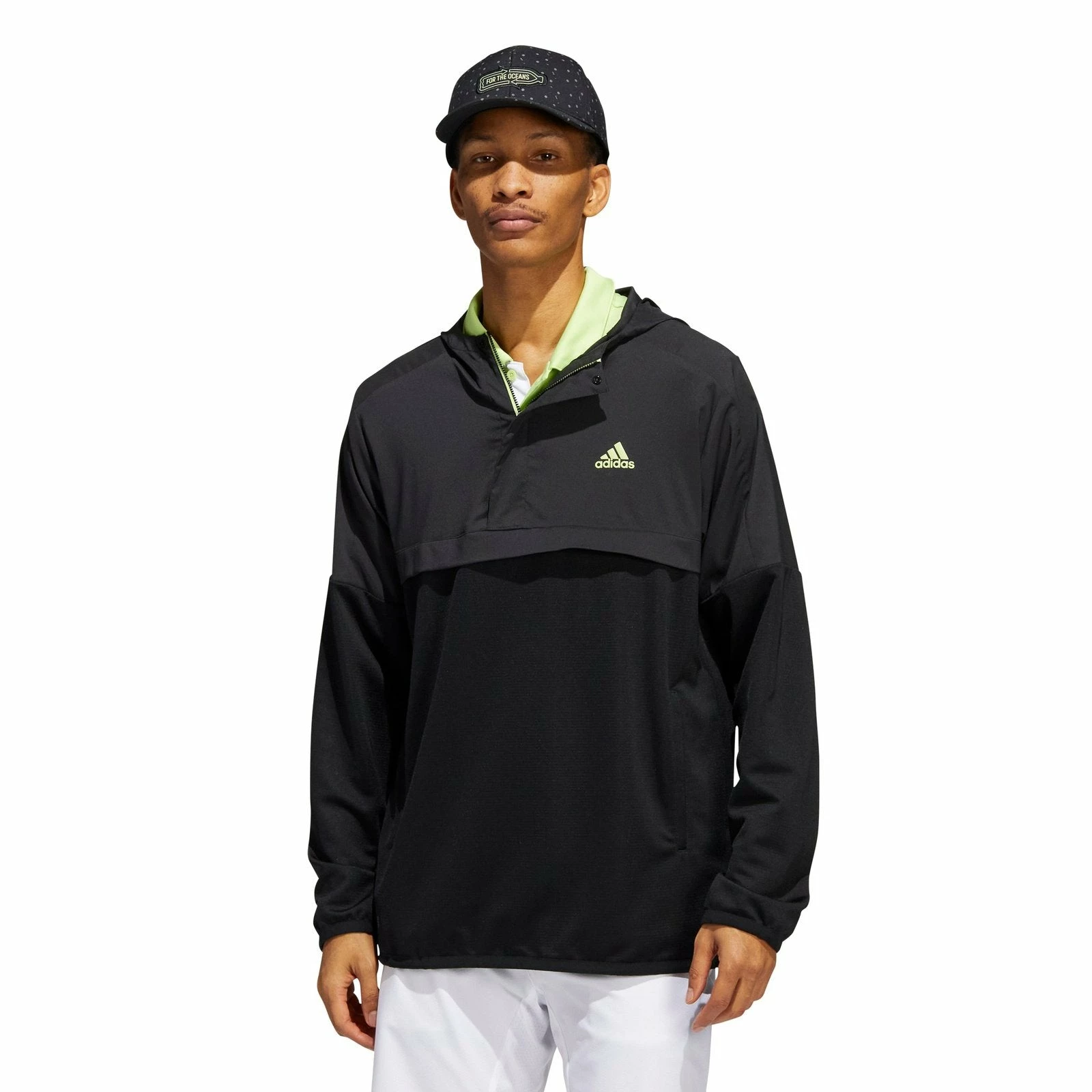 Adidas Primeblue 1/4-Zip Golf Hoodie HA9141 2 Adidas Primeblue 1/4-Zip Golf Hoodie HA9141 - Image 2