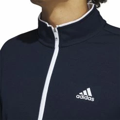 Adidas UPF Lightweight 1/4 Zip Golf Mid Layer HY5373 -Mid Layers Store Sale adidas UPF Lightweight 1 4 Zip Golf Midlayer HY5373 6