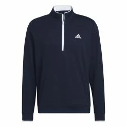 Adidas UPF Lightweight 1/4 Zip Golf Mid Layer HY5373