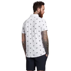 Lyle & Scott Eagle Print Polo Shirt SP1563 -Mid Layers Store Sale ccs PhotoRoom