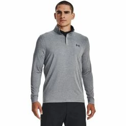 Under Armour Playoff 1/4 Zip Golf Mid Layer 1370155 -Mid Layers Store Sale s7.V5 1370155 035 FC